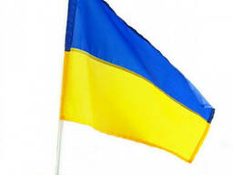 Флаг Украины на автомобиль 35*27 см