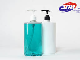 Флакон бутылка ПЭТ 1000 мл для антисептика Цилиндр