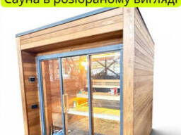 Flat Pack сауна-конструктор из термодерева - модульная баня DIY - каркасный дом сборка. ..