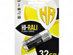 Флеш-накопитель USB 32GB Hi-Rali Corsair Series Black (HI-32GBCORBK)