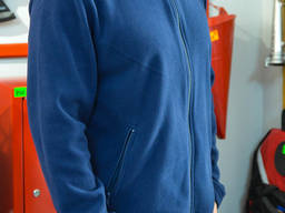 Флісова куртка синя B&amp;C