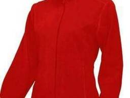 Жіноча флісова куртка, червона
