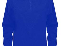 Флисовый мужской свитер с коротким замком