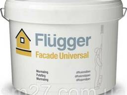 Flugger Facade Universal глубоко-матовая  масляная фасадная водоэмульсионная краска
