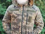 Куртка флисовая зимняя Пиксель ВСУ - продажа от производителя в Запорожье - фото 3