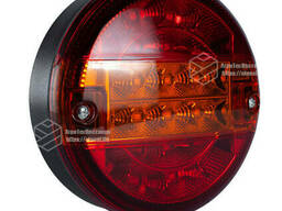 Фонарь LED задний универсальный круглый 24 В 140 мм