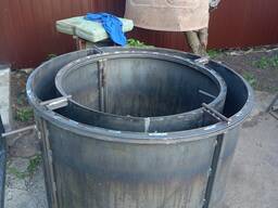 Форма для бетонного кільця