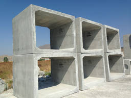 Форма для производства бетонных коробчатых водоотводов
