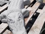 Форма из АБС пластика для бетонного Крокодила - фото 3