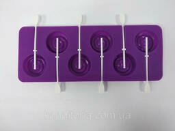 Форма силиконовая для конфет на палочке