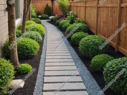 Форма для бетонной садовой дорожки 125х25 см