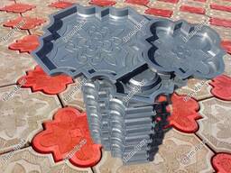 Формы для тротуарной плитки Гжель 2,5 см