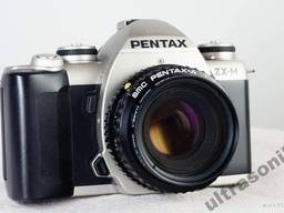 Фотоаппарат Pentax ZX-M объектив Pentax-A 50mm/2.0 Ф=49mm Вживане