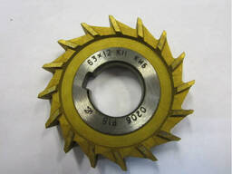 Фреза дисковая трехсторонняя ф 100х3х50 мм Р6М5 прямой зуб Китай