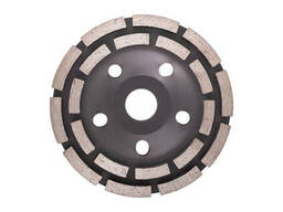 Фреза для каменю Granite Double LINE алмазна торцева 125х22.2 мм 12500 об/хв 9-20-125