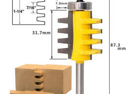 Фреза микрошип для сращивания по дереву 8мм для ручного фрезера