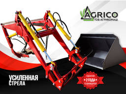Фронтальный погрузчик КУН на трактор МТЗ-80