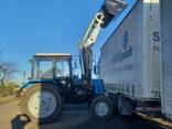 Фронтальний швидкознімний навантажувач КУН для трактора МТЗ, ЮМЗ, Т-40 AGROFORMAT-5.0 - фото 1