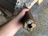 Fuel briquettes from oak; firewood from oak