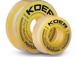 ФУМ лента для газа KOER ST-12 10M*0.1mm*12mm (KR2809)