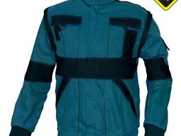 Функціональна робоча куртка жилет MAX 2 в 1 зелена