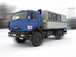 Фургон ФПВ-24415(Вахтовка) на базе шасси КАМАЗ-4326