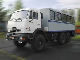 Фургон ФПВ-26628 (Вахтовка) на базе шасси КАМАЗ-43114