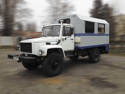 Фургон ФПВ-34406 (вахтовка) на базе шасси ГАЗ-33081