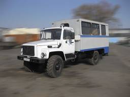 Фургон ФПВ-34411 (вахтовка) на базе шасси ГАЗ-33081