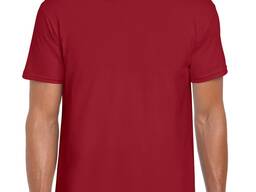 Універсальна футболка вільного крою (червоного кольору)