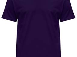 Футболка мужская JHK, цвет фиолетовый. Нанесение логотипов