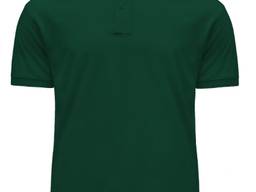 Футболка-поло мужская JHK, цвет темно-зеленый