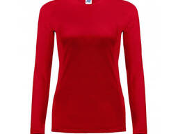 Футболка з довгим рукавом жіноча JHK LADY COMFORT LS червона