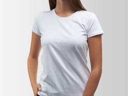 Футболка женская белая оптом