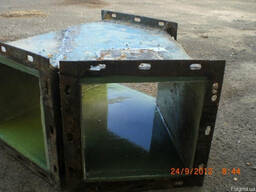 Футеровка полиуретаном зернопроводов/самотёков