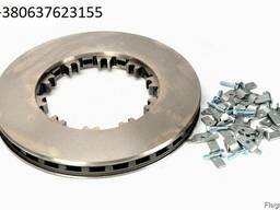 Гальмівний диск DAF з монтажним комплектом 1726138