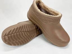 Галоши утепленные женские 38р 23см, Женские бабуши на меху