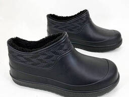 Галоши утепленные женские 39р 24см Меховые бурки, Бурки для дома Зимние женские чуни