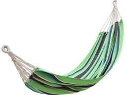 Гамак KingCamp Canvas Нammock KG3752, черно-зеленый