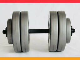 Гантель разборная 23кг Original-Sport GREY+