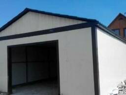 Гараж из профнастила