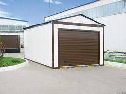 Гаража из Сэндвич-Панелей