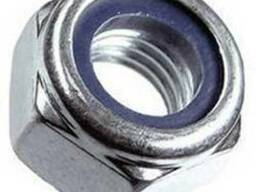 Гайка оцинкованая DIN985 (самоконтрящаяся) М8