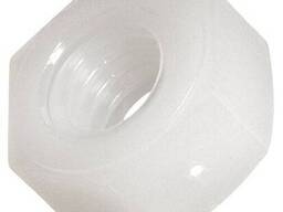 Гайка пластиковая М2, белая