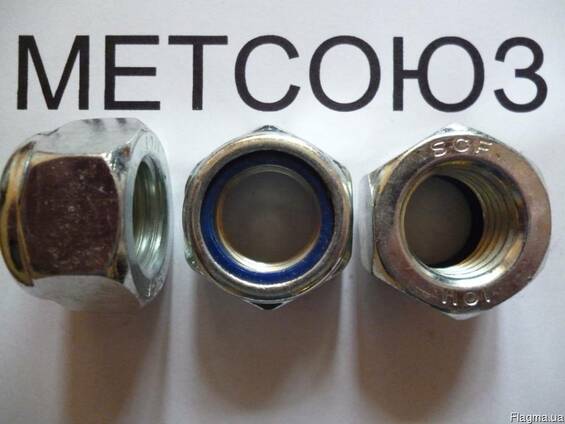 Гайка самоконтрящаяся DIN985