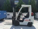 Газ-бензиновый вилочный погрузчик Nissan NP1F1A15D