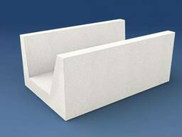 Газоблок лотковой U-block, У-блок, U-образный, П-образный,