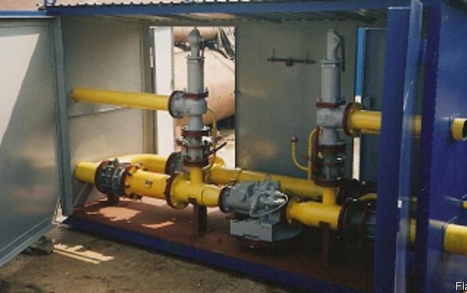 Газорегуляторный пункт ШРП