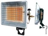 Газовий інфрачервоний обігрівач 3,4 кВт Ravanson BRI-85N + газовий редуктор Bradas 37 мбар - фото 2