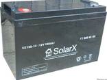 Гелевый аккумулятор SolarX SE100-12 (12V 100Ah) - фото 1